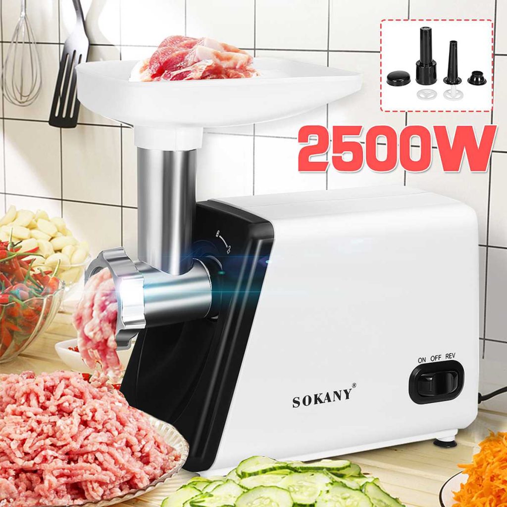 2500W Electric Meat Grinders Heavy Duty Techine Stores