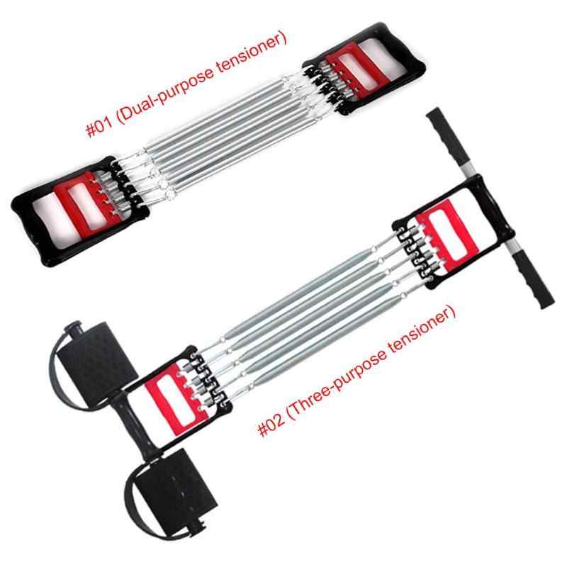 3 In 1 Chest Developer Spring Expander with Hand Grip and Pedal ...
